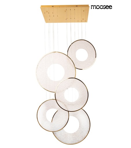 MOOSEE lampa wisząca STARDUST złota