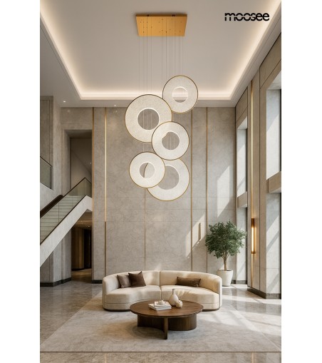 MOOSEE lampa wisząca STARDUST złota