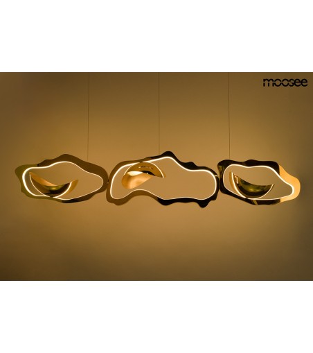 MOOSEE lampa wisząca CHAIN 210 złota