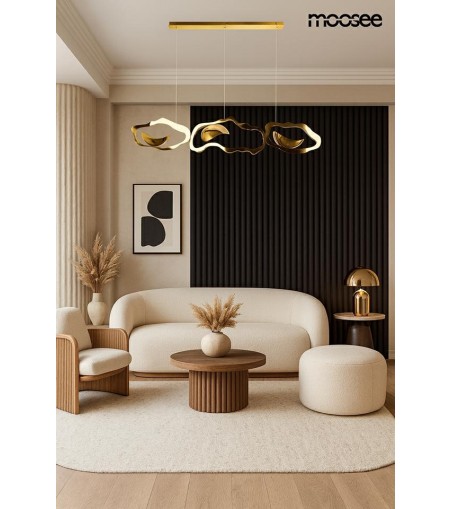 MOOSEE lampa wisząca CHAIN 210 złota