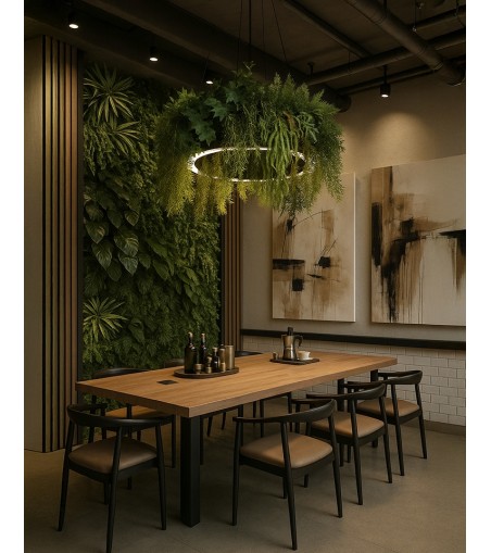 MOOSEE lampa wisząca GARDENS 160 czarna