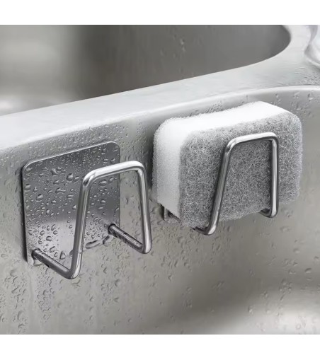 Zestaw 2 uchwytów na zmywak SHP POMAX     czarny