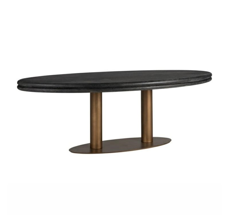 RICHMOND stół jadalniany MACARON 235 - owalny blat