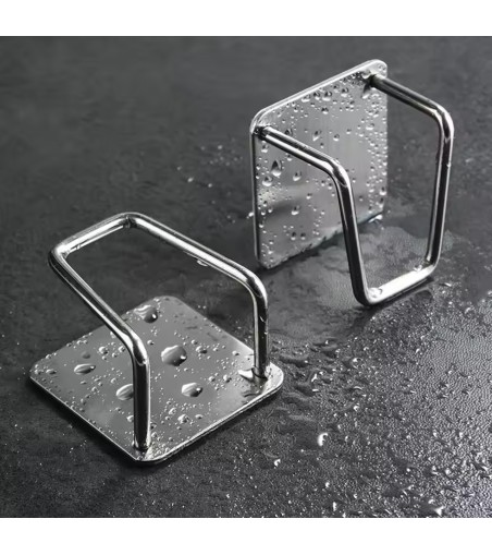 Zestaw 2 uchwytów na zmywak SHP POMAX     czarny