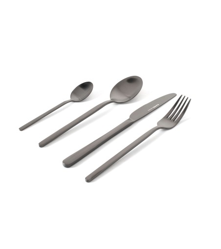 KARE zestaw sztućców GLORIA MATT BLACK    16 szt.