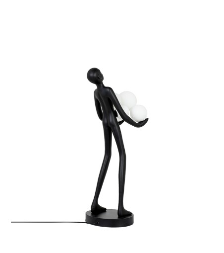 MOOSEE lampa stołowa HUMAN PREMIUM        czarna