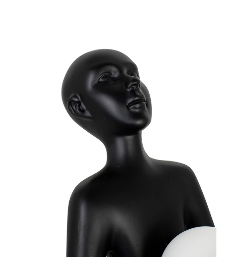 MOOSEE lampa stołowa HUMAN PREMIUM        czarna