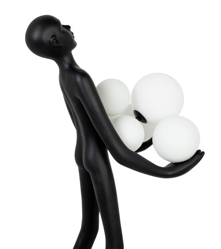 MOOSEE lampa stołowa HUMAN PREMIUM        czarna