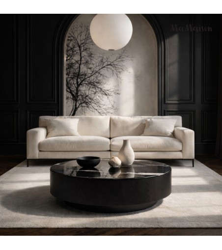 MaMaison stolik kawowy LAGO 100 czarny