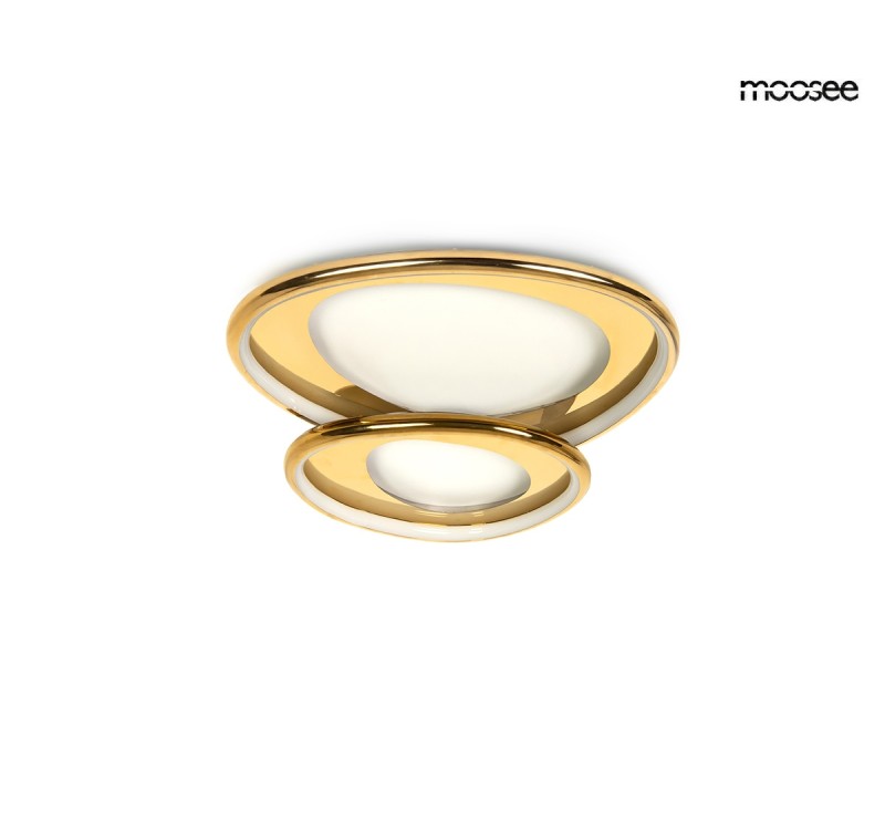 MOOSEE lampa sufitowa / plafon CELL 2     złota