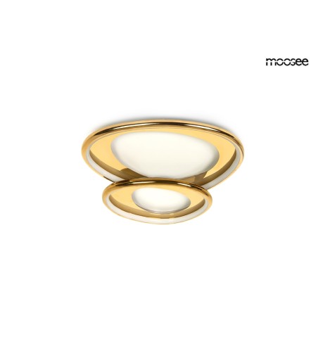 MOOSEE lampa sufitowa / plafon CELL 2     złota