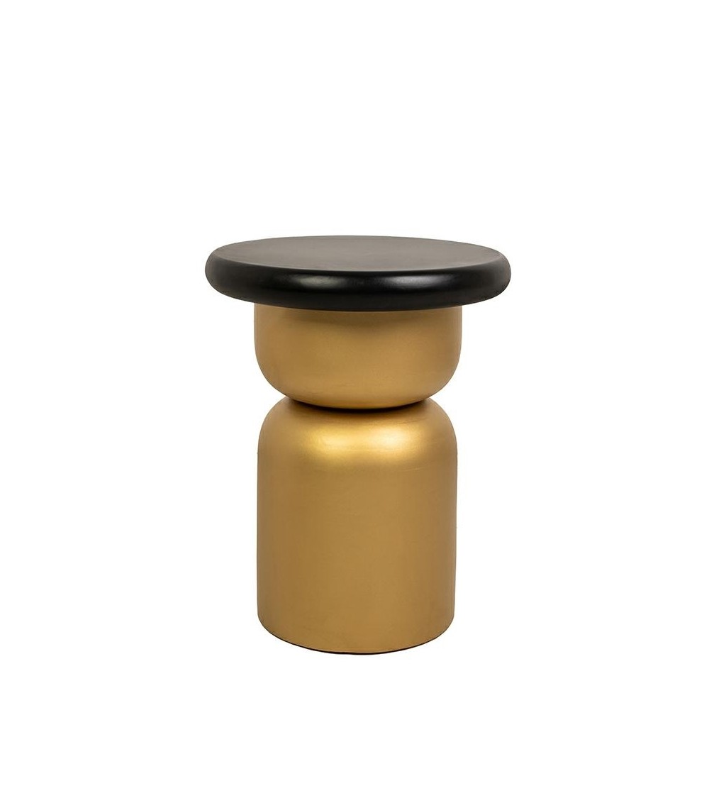 MaMaison stolik LEONARDO 39 czarny /      złoty