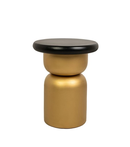 MaMaison stolik LEONARDO 39 czarny /      złoty