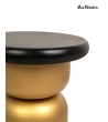 MaMaison stolik LEONARDO 39 czarny /      złoty