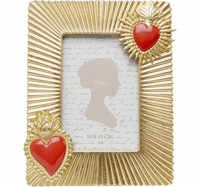 KARE ramka na zdjęcia FLAMING HEART DUE   10x15 cm