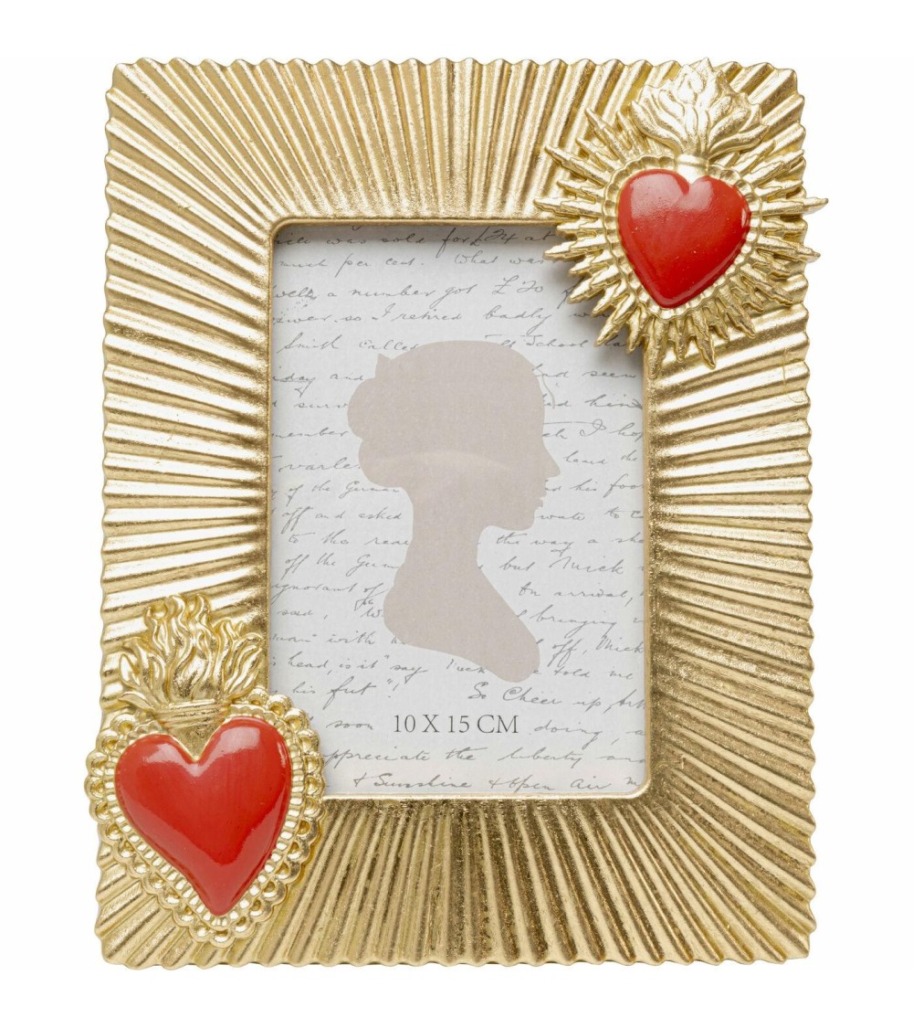 KARE ramka na zdjęcia FLAMING HEART DUE   10x15 cm