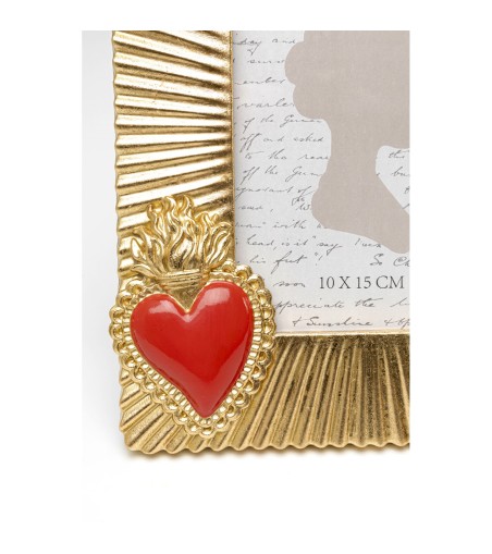 KARE ramka na zdjęcia FLAMING HEART DUE   10x15 cm