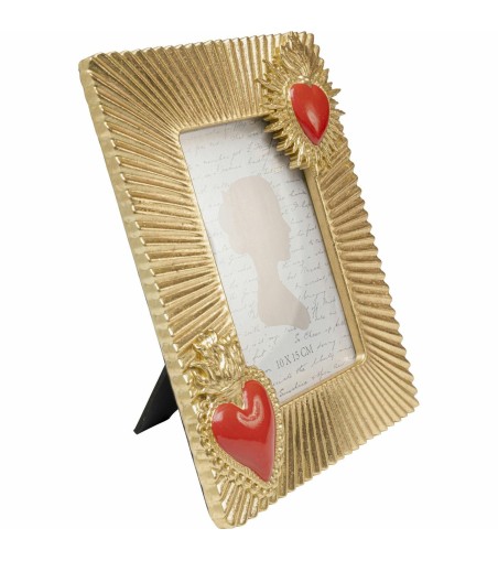 KARE ramka na zdjęcia FLAMING HEART DUE   10x15 cm