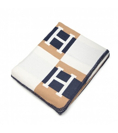 Koc SHP PARIS HOME granatowy / brązowy