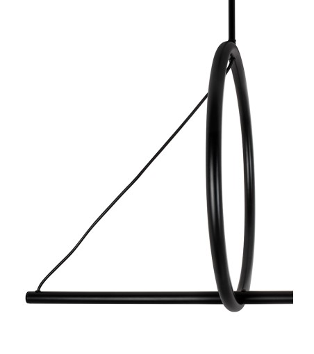 MOOSEE lampa wisząca STICK czarna