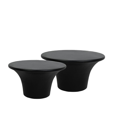 MaMaison zestaw stolików kawowych PODIUM  60 / 75 czarny