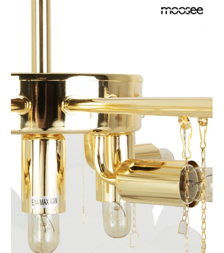MOOSEE lampa wisząca SUONO 60 złota