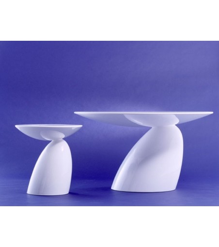 Stolik FUNGO biały -  włókno szklane