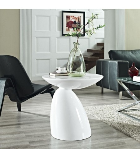 Stolik FUNGO biały -  włókno szklane