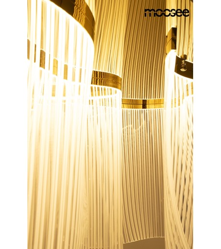 MOOSEE lampa sufitowa / plafon FIREFLY    180 złota