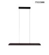 MOOSEE lampa wisząca LINEA brązowa