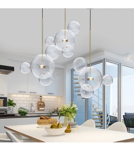 MOOSEE lampa wisząca CAPRI LINE 3 złota