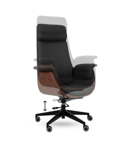 Fotel biurowy ADMIRAL czarny