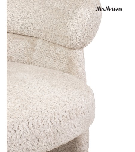 MaMaison fotel MADAME beżowy