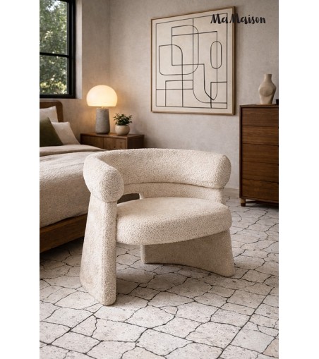 MaMaison fotel MADAME beżowy