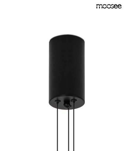 MOOSEE lampa wisząca OCTO 3 czarna