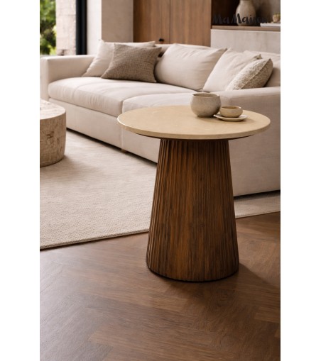 MaMaison stolik ARGENTINA 50 marmur /     drewno