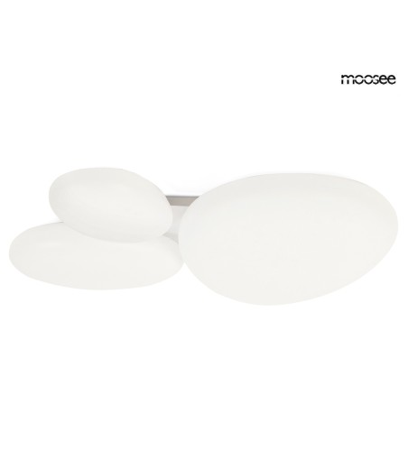 MOOSEE lampa sufitowa / plafon CLOUD 3    biała