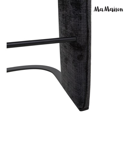 MaMaison krzesło barowe BORA czarne