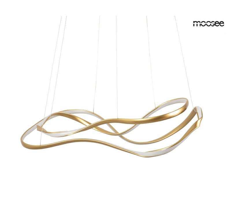MOOSEE lampa wisząca WAVES 2 złota
