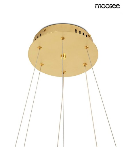 MOOSEE lampa wisząca WAVES 2 złota