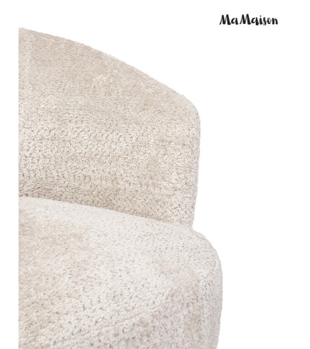 MaMaison fotel OSCAR beżowy