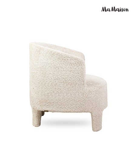 MaMaison fotel OSCAR beżowy