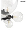 MOOSEE lampa wisząca ALURE OVAL 120       czarna