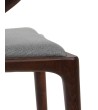 Krzesło INEZ orzech / szare