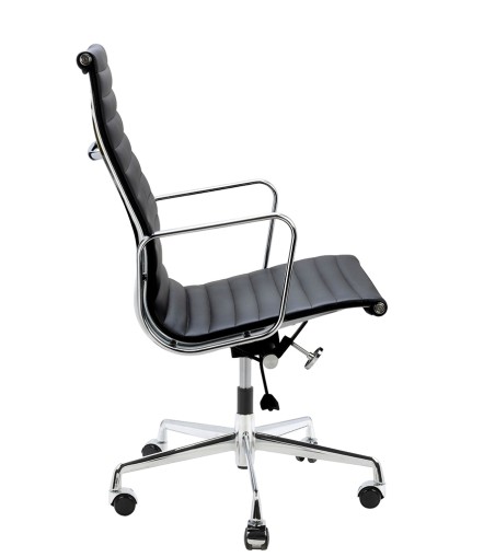 Fotel biurowy AERON PRESTIGE PLUS chrom  - skóra naturalna, aluminium