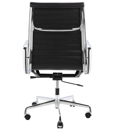 Fotel biurowy AERON PRESTIGE PLUS chrom  - skóra naturalna, aluminium