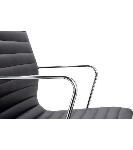 Fotel biurowy AERON PRESTIGE PLUS chrom  - skóra naturalna, aluminium