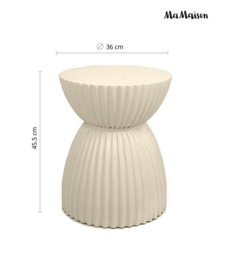 MaMaison stolik TURNO 36 beżowy