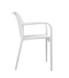 MODESTO krzesło STRIPS ARM białe