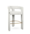MaMaison krzesło barowe LOGAN białe